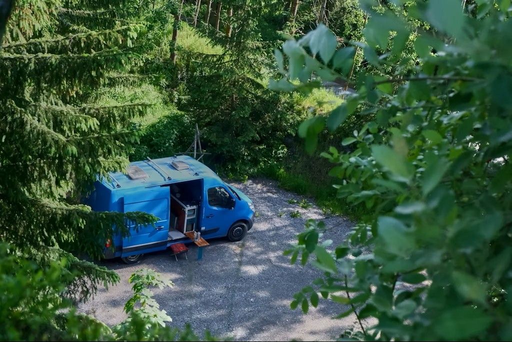 Le romantisme des carrières à la frontière tchèque
