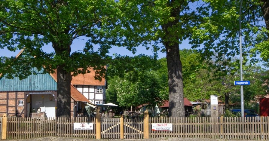 Stellplatz auf historischem Hof