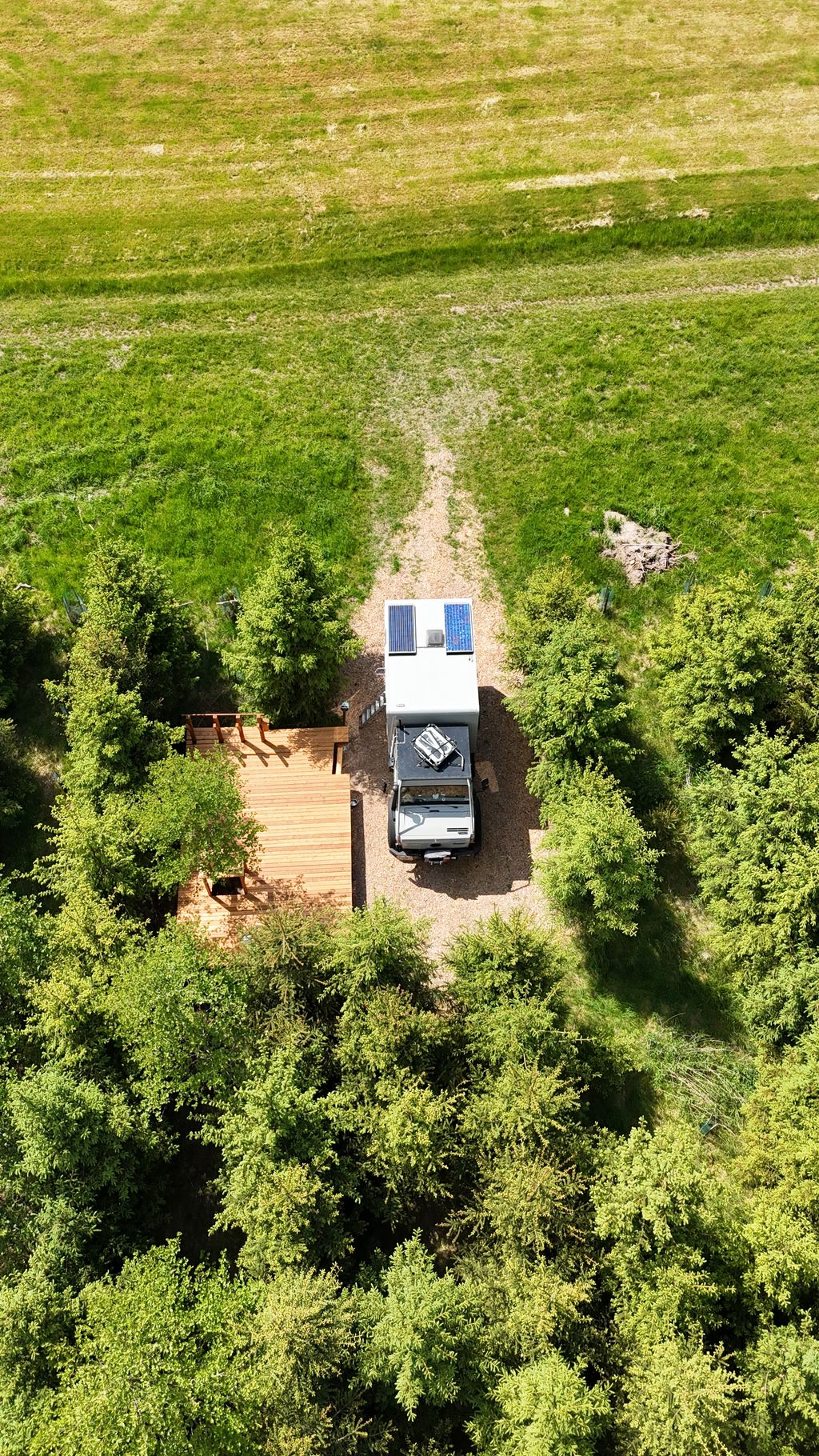 Waldcampingplatz mit einzigartigem Sternenhimmel 