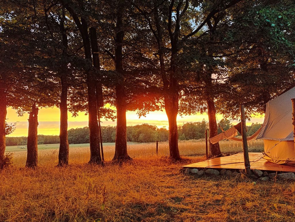Tenda di lusso Svalen nel Parco Naturale di Ølene