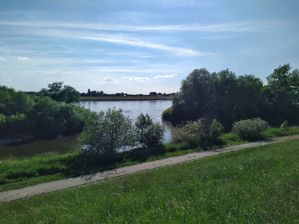 Übernachten am Elbdeich