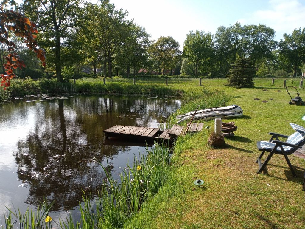 En el pequeño lago de Frisia Oriental
