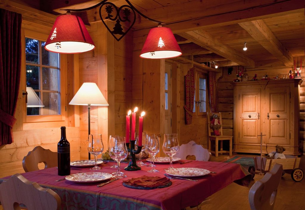 Chalet aislado en los Alpes suizos