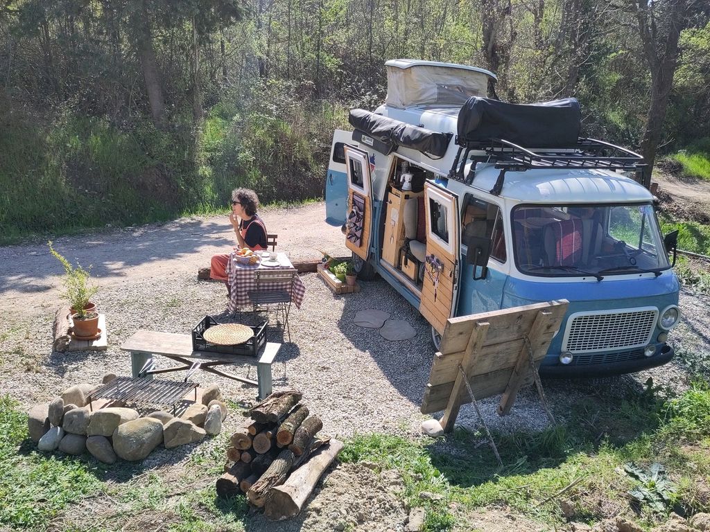 Eco Camping in den Hügeln von Bologna
