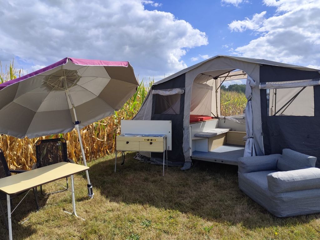 Im Felde - un corazón para el camping vintage