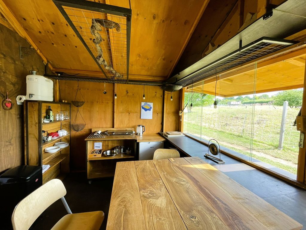 Sternehaus bei den Heidschnucken!
