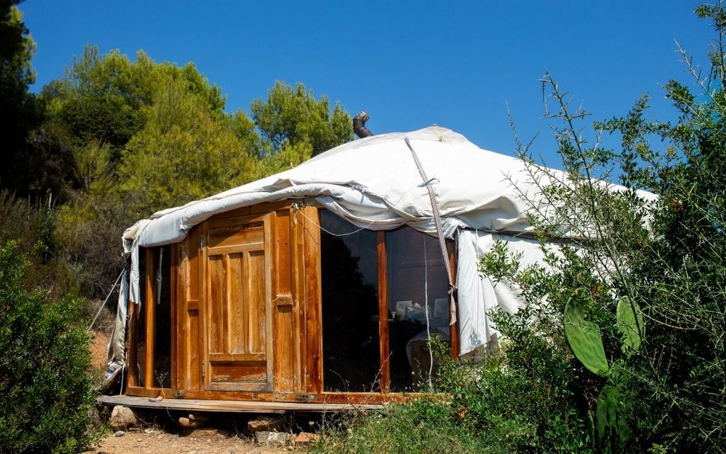 Relax in a Yurt with a unique sea view