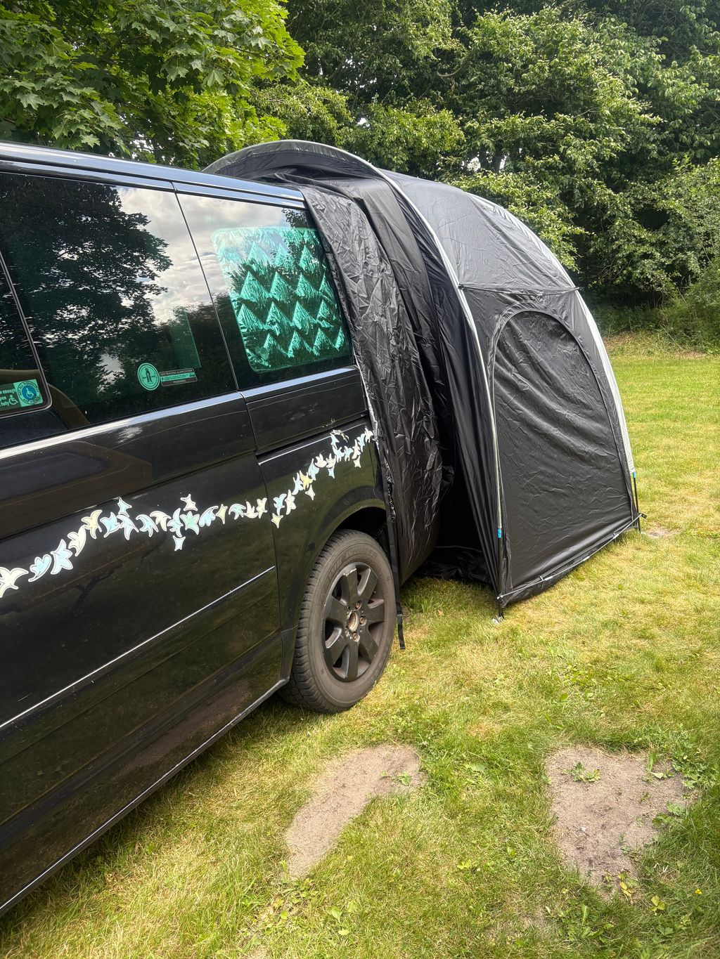 Simple meadow pitch at the gates of Sylt