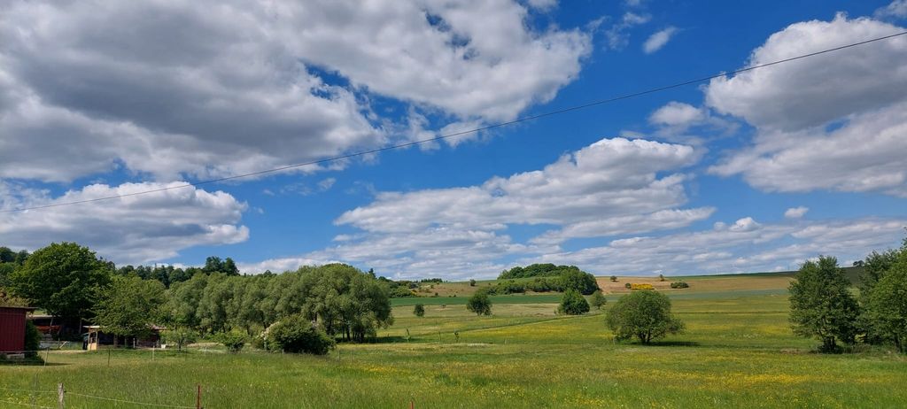 Camping on the edge of the village in the "Hessian hinterland"