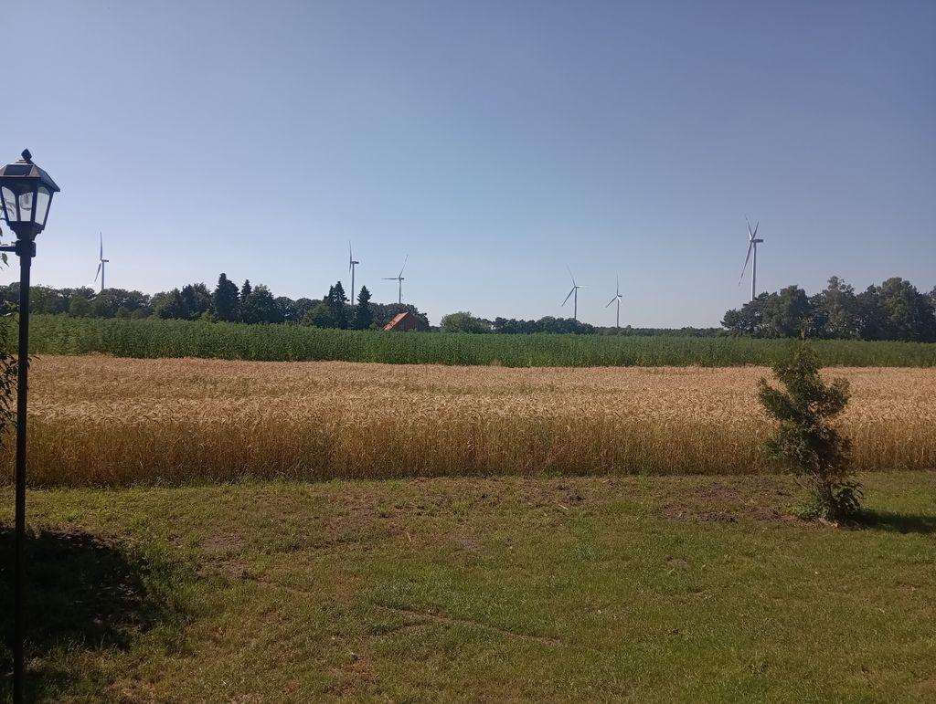 Quiet parking space in the countryside near Bramsche