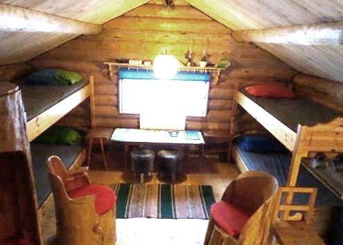 urige Blockhütte "Lazy Moose" mit Wildnis-Feeling