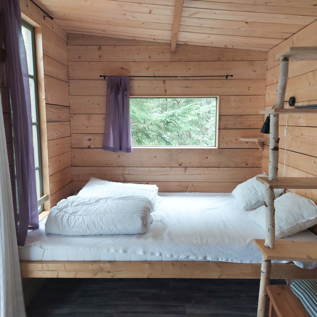 Tiny-House Myra /Schweden  See Waldbaden Natur pur