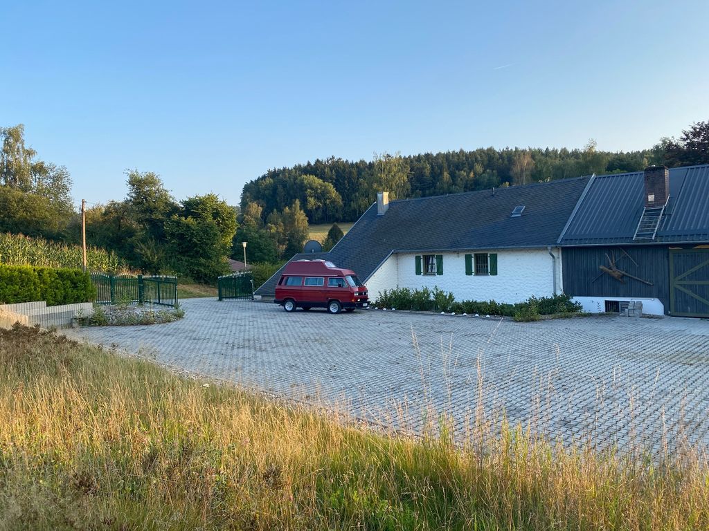 Al borde del bosque y de un pequeño lago: vacaciones en el estanque Mühlweiher