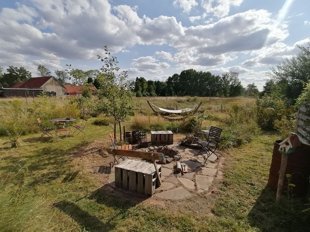 Ruhiger & schöner Stellplatz an einem Hof/Wiese