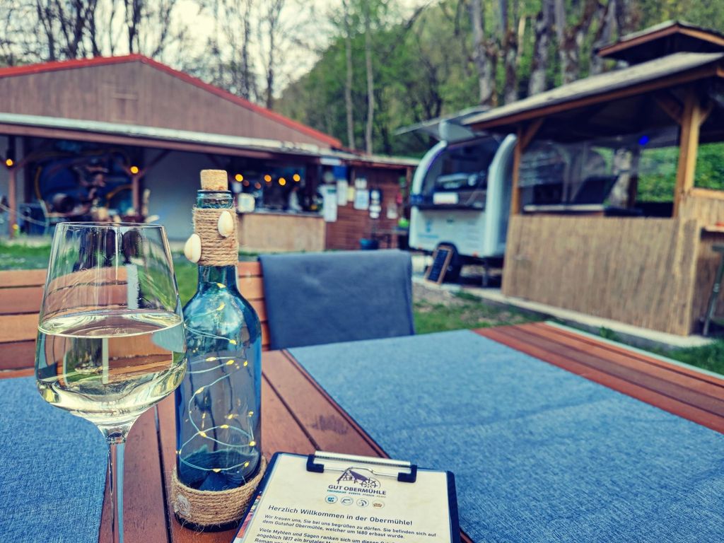 Overnight stay on estate with fish, horse and event
