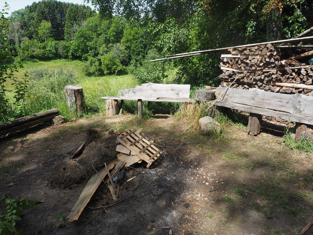 Ruhiges Panorama-Campen: Zeltwiese bei Görwihl