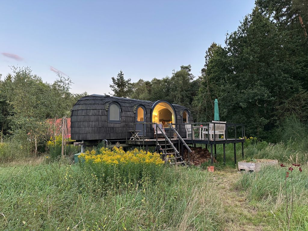 Iglucraft dans le parc naturel de Wendland, près de l'Elbe