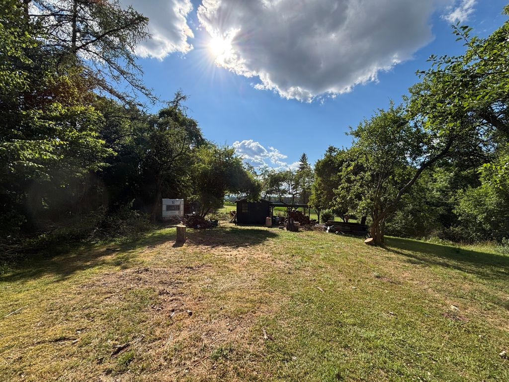 Camping en un lugar apartado, rodeado de árboles frutales