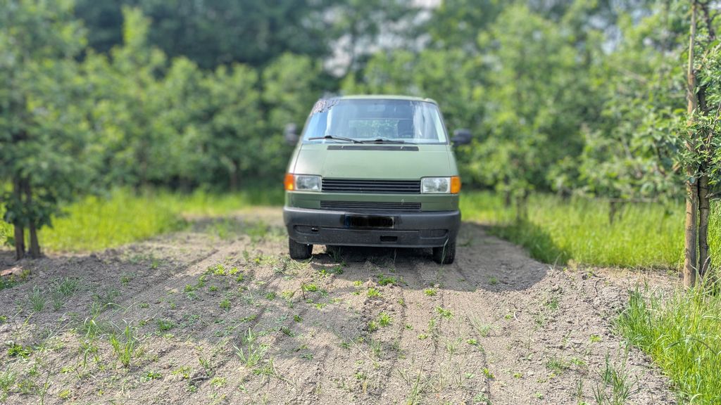 Campen auf unserer Apfelplantage 