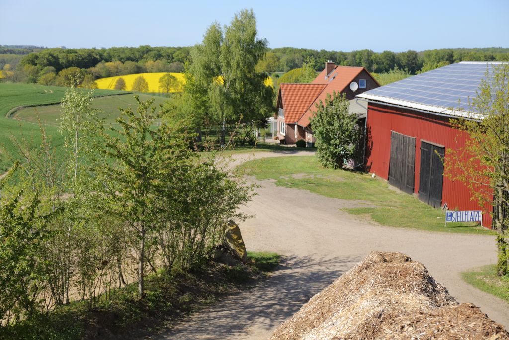 Alojamiento en una granja con vistas al campo