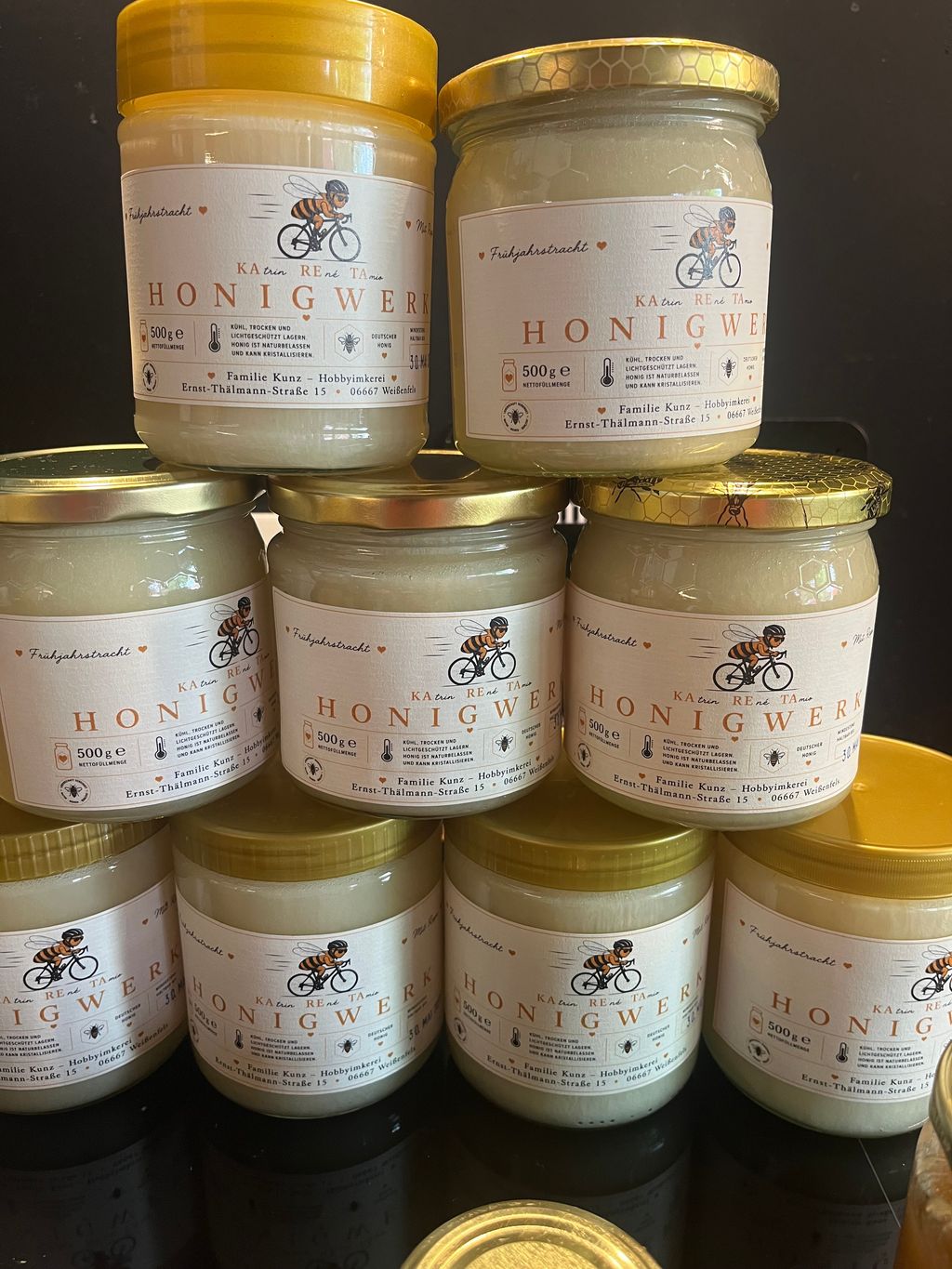 Regionaler Honig von unseren Bienen