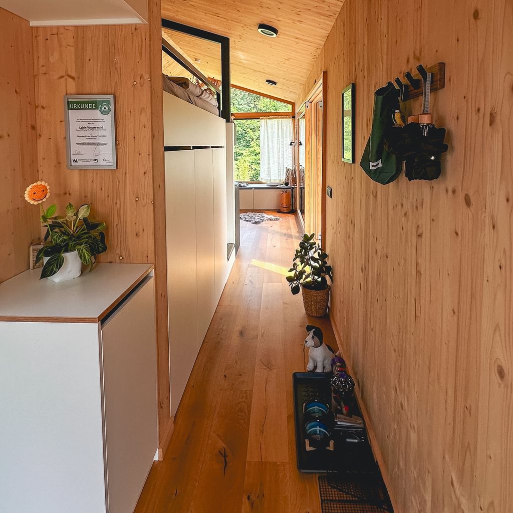 CabinWesterwald | sauna, 5G, e-charging station, forest edge