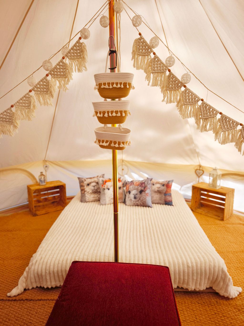 Glamping sur un terrain naturel