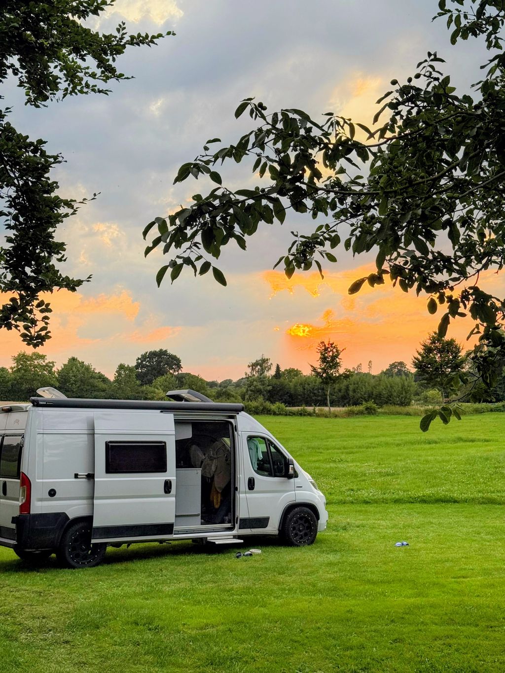 Idyllic place on the farm at the Baltic Sea