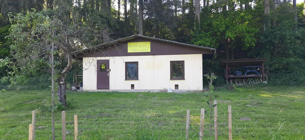 Zelten am Waldrand im Marienthal