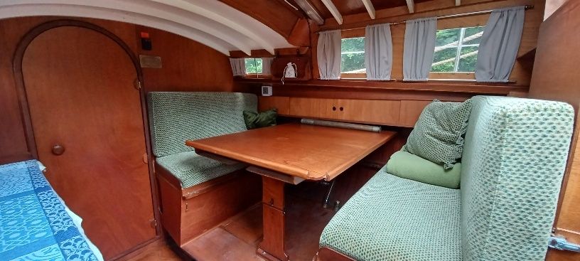 Hyggelige Segelyacht im Weserbergland