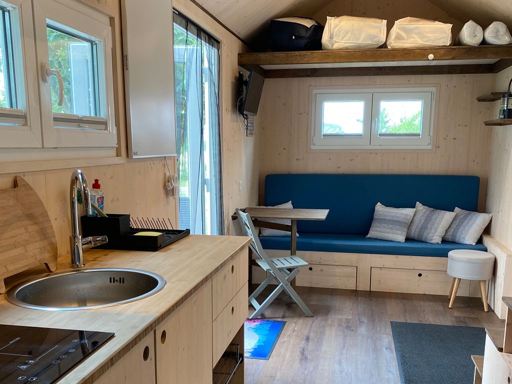 Tiny House auf dem Alpaka-Hof vor der Insel Usedom