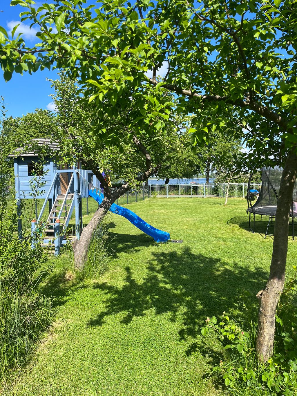Camping directly on Lake Wusterwitz