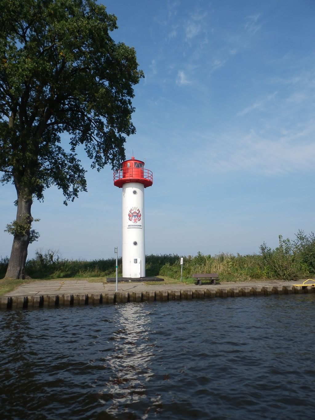 Large meadow on the Szczecin Lagoon