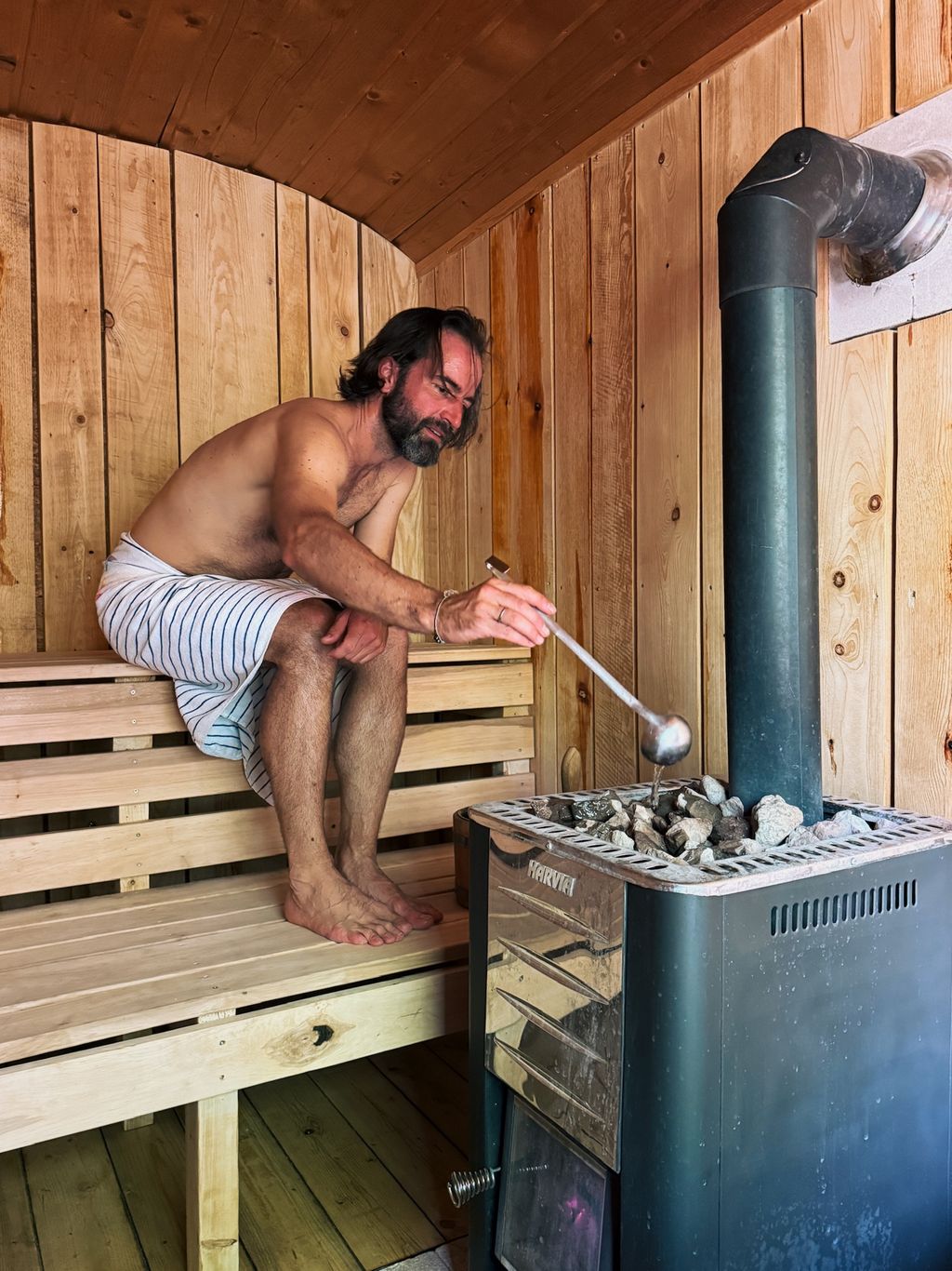 Apple orchard in the Uckermark with sauna & pizza oven