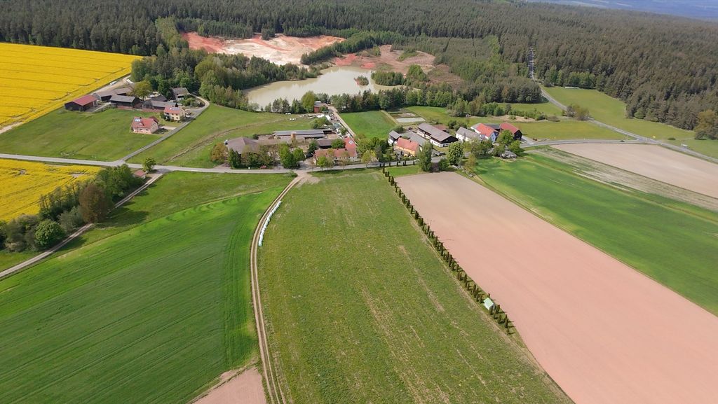 Camping nature près de la République tchèque