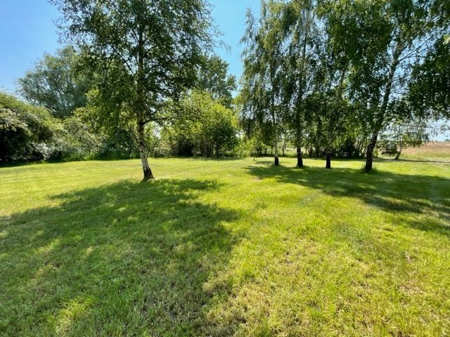 Campagne idyllique sur un terrain aux allures de parc