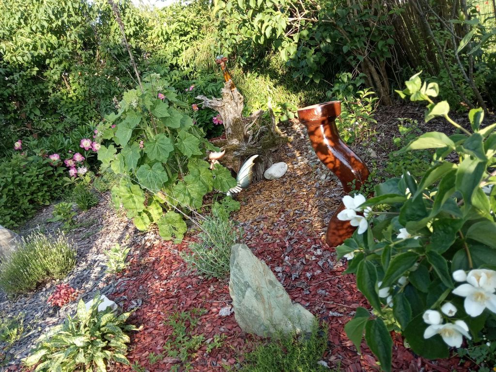Vacaciones en nuestro jardín en el interior del lago de Constanza