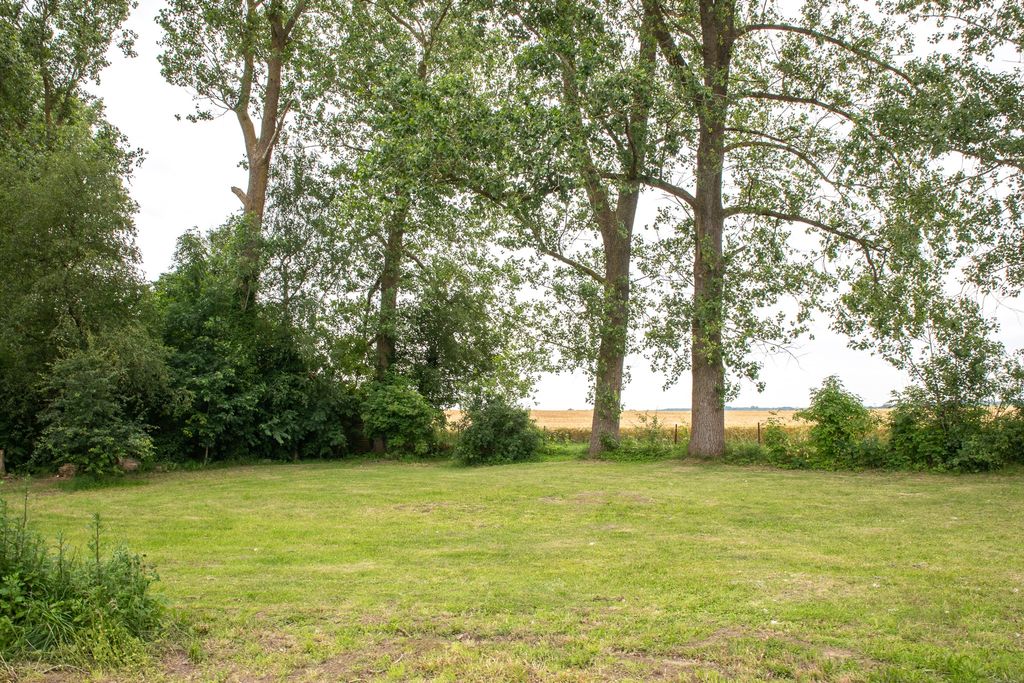 A picturesque village near Greifswald: Camping in the open countryside