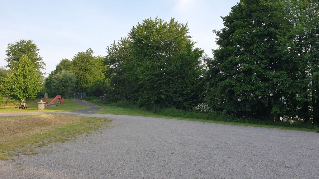 Camping auf dem Sportgelände