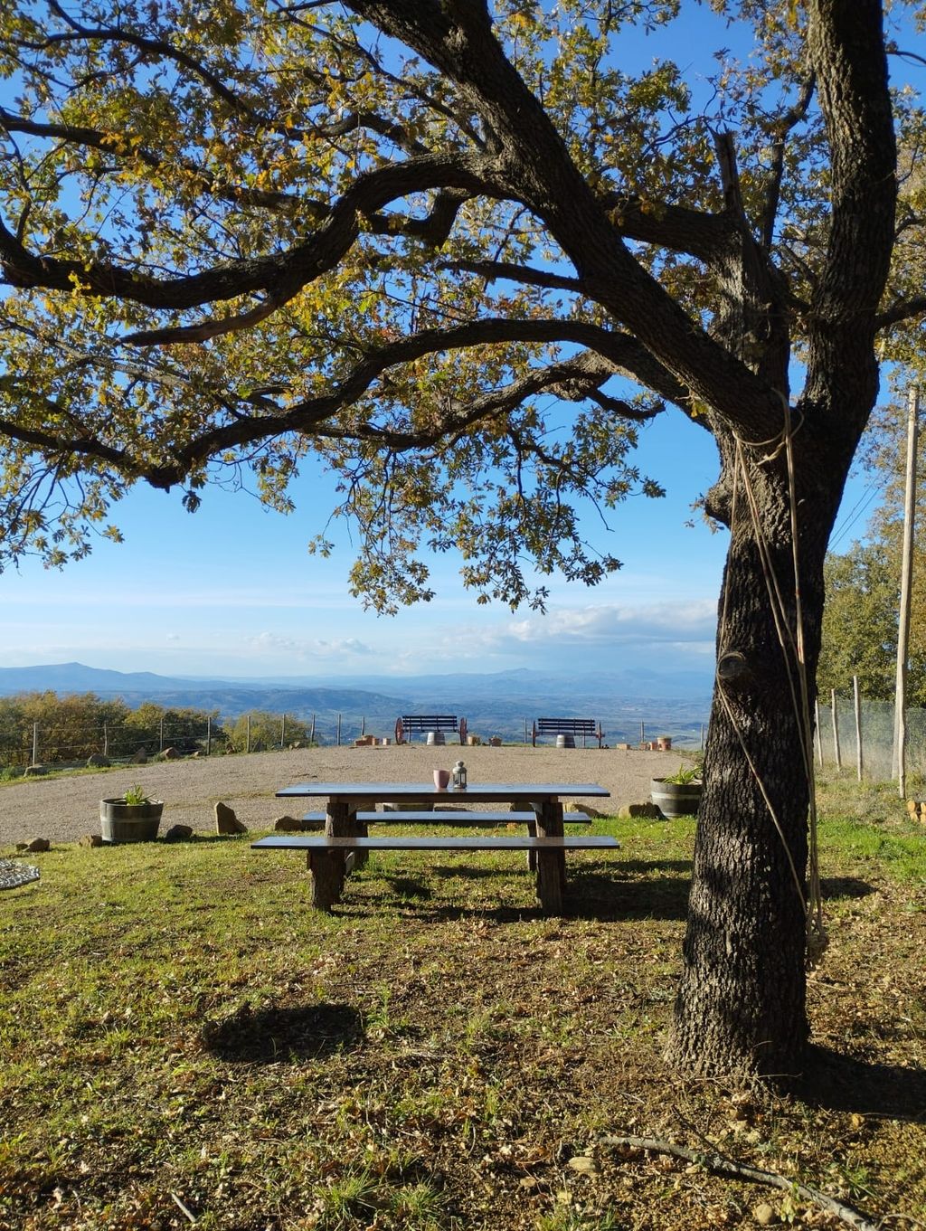 Un site panoramique entre la Maremme et le Val d'Orcia