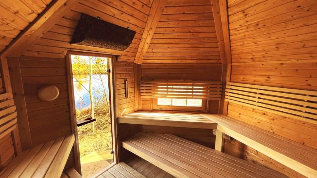 Stazione di sauna a Kashubia