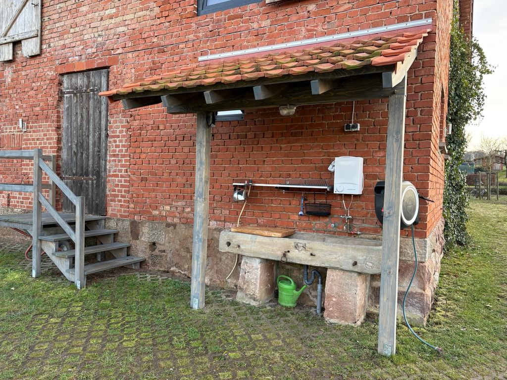 Rhön Nature Campsite: Orchard at the edge of the forest
