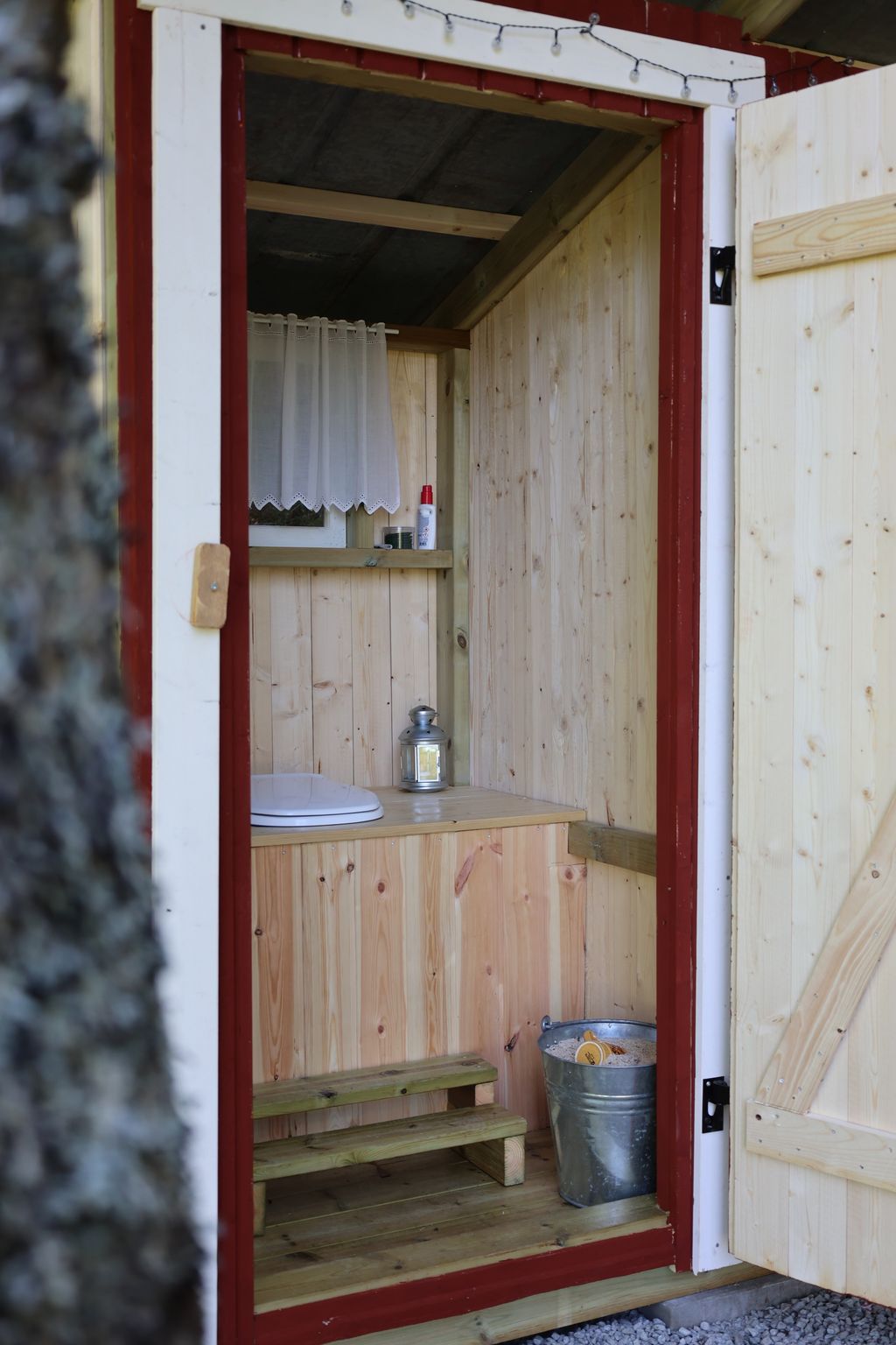 Trockentrenntoilette am Stellplatz