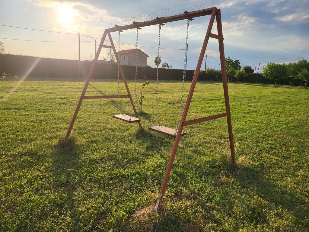 Relajación en el campo en Ferrarese cerca del mar