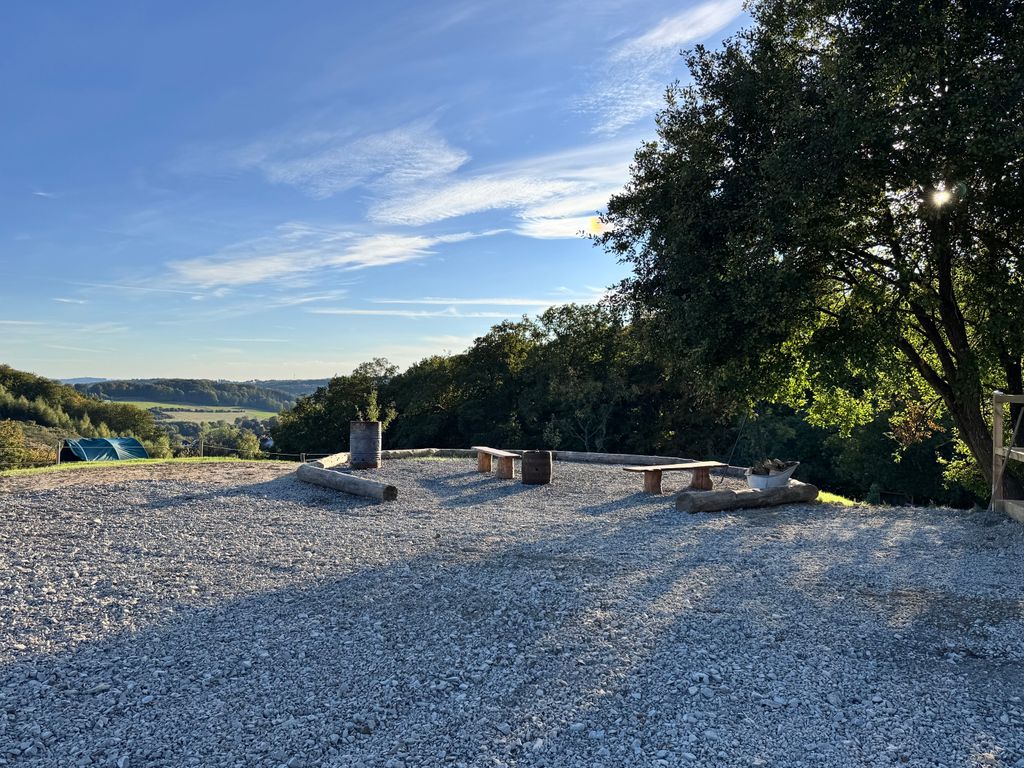 Reiterhof mit Blick über das Bergische Land