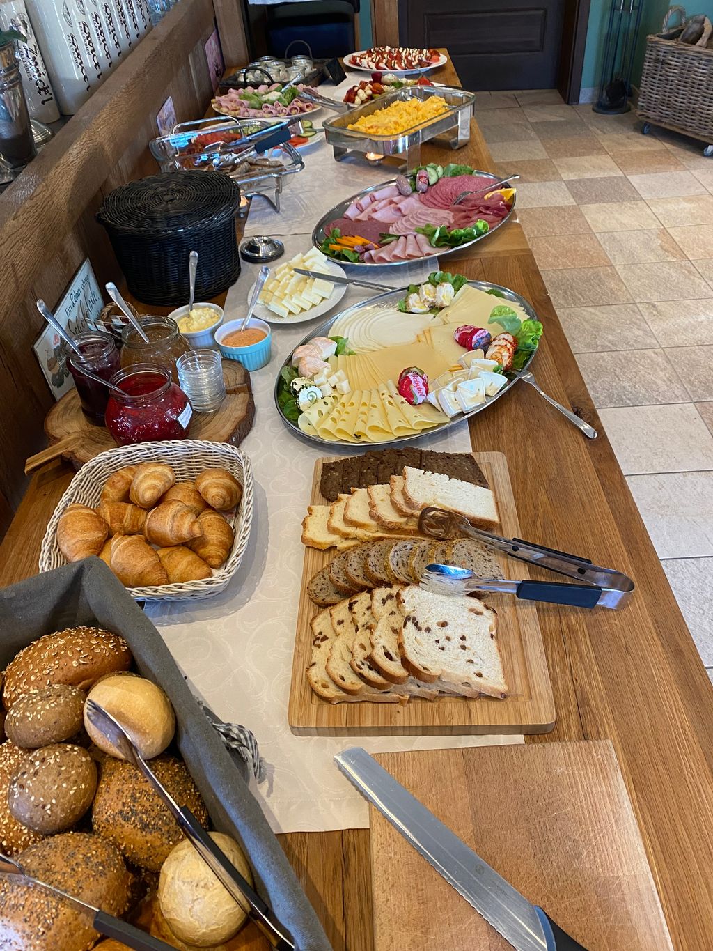 Buffet du petit-déjeuner
