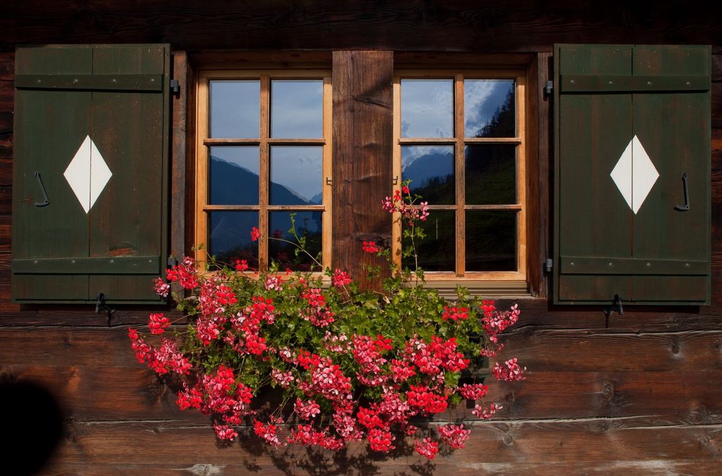 Chalet aislado en los Alpes suizos