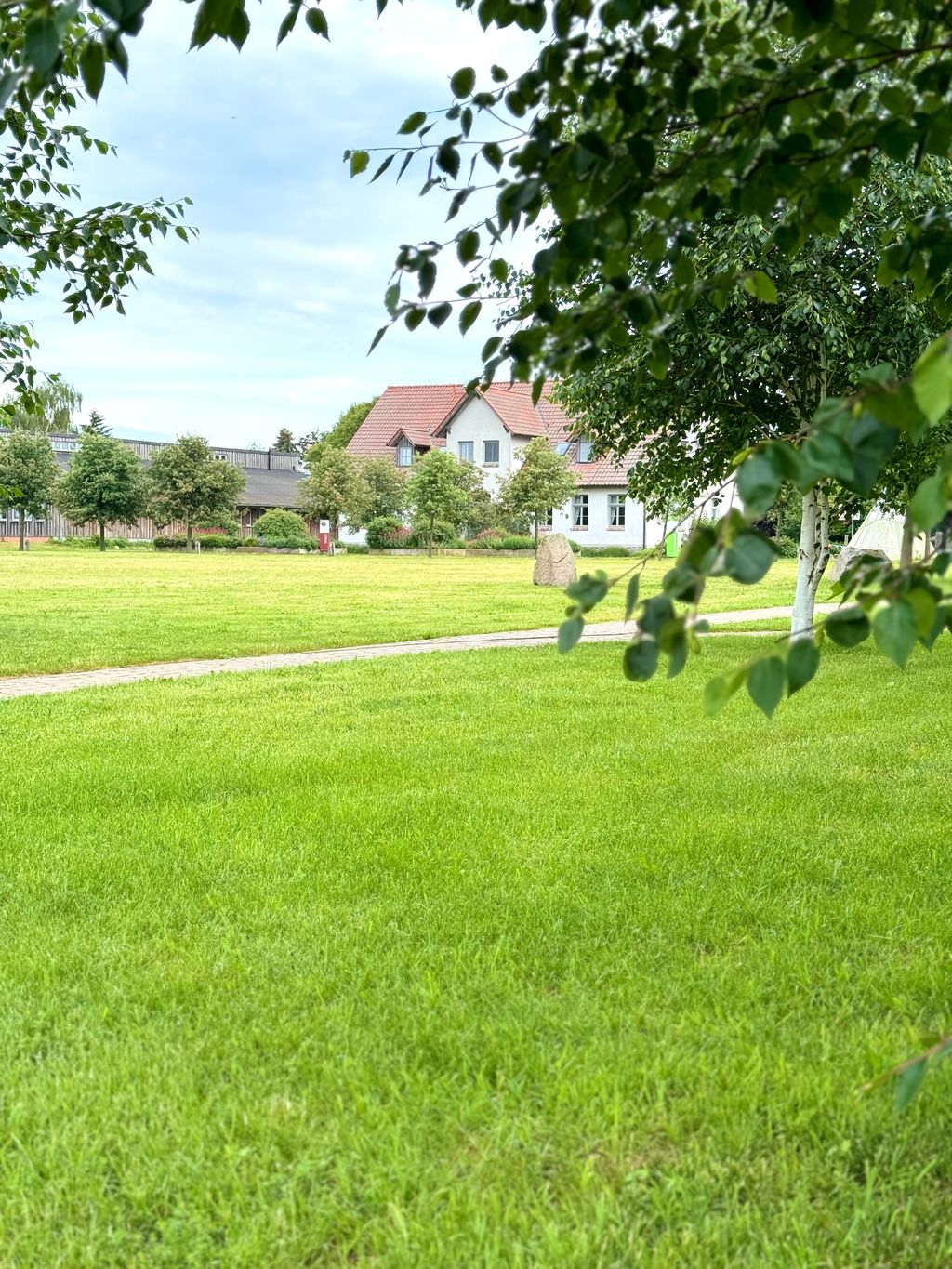 Camping auf dem Bauernhof in Stahlbrode
