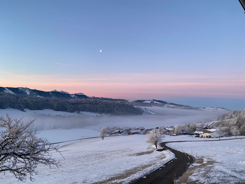 Camping with mountain view Nagelfluhkette