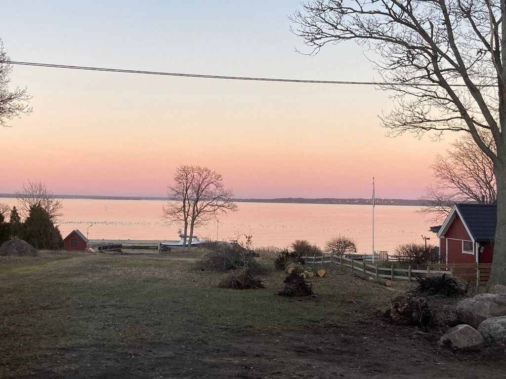 Chalet sur une île pittoresque du sud de la Suède
